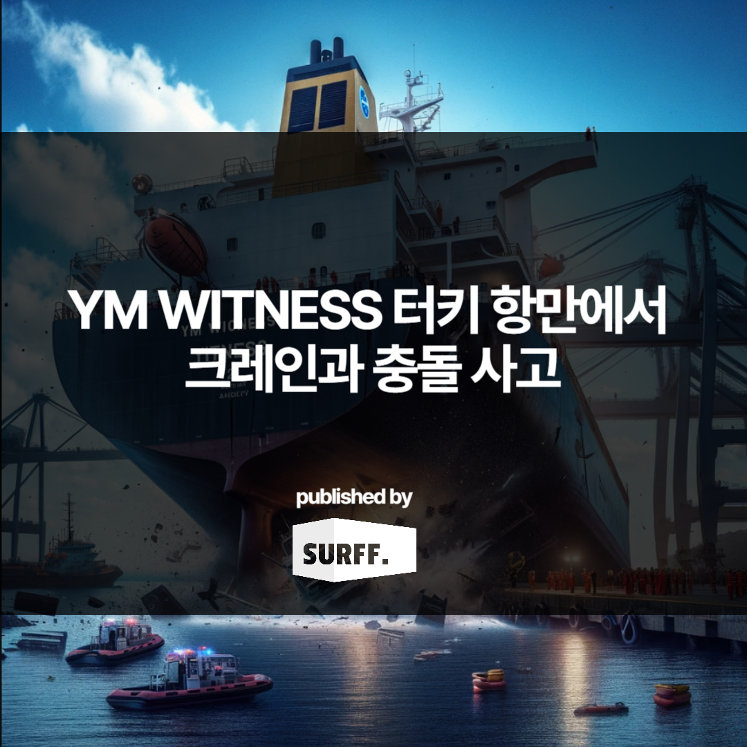 [속보] YM Witness, 터키 항만에서 크레인과 충돌 (WEEK12, 2024)