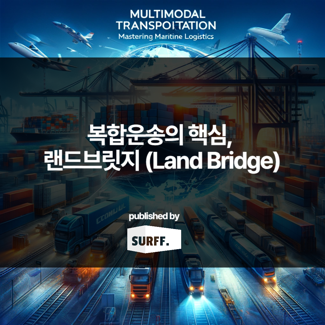 랜드브릿지 – 복합운송 (멀티모달)의 핵심 (Land Bridge) – (WK.3, 2024)
