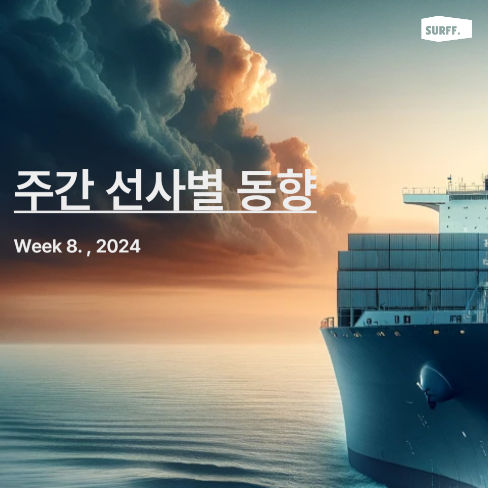 Vol8. 주간 선사별 동향 (Week 8., 2024)