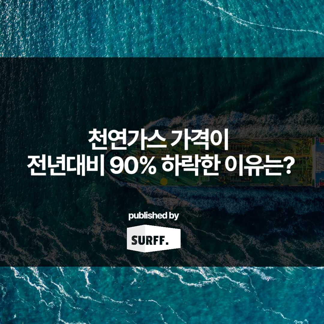 천연가스 가격이 1/10 토막이 난 이유는? (WK.2, 2024)